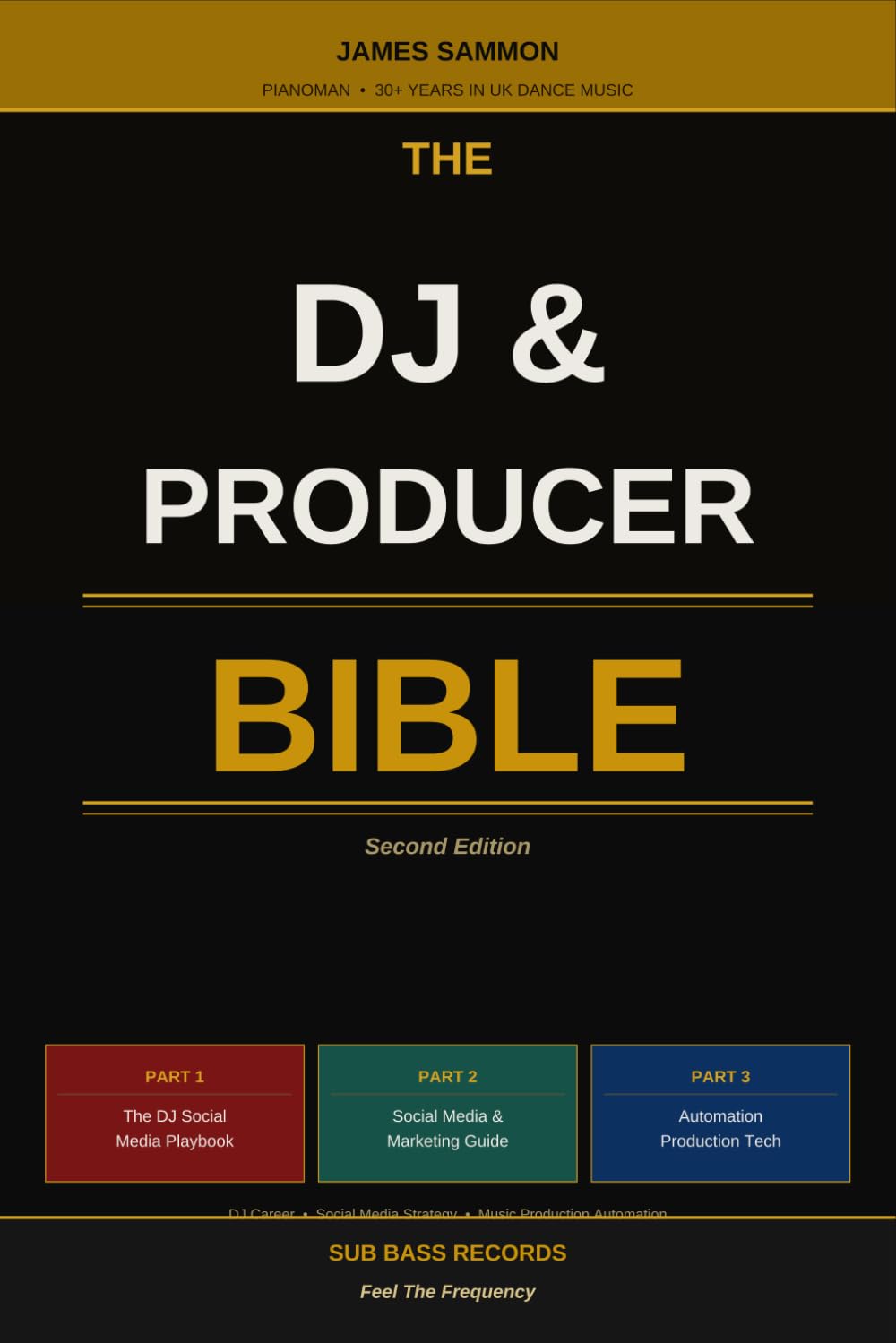 The DJ & Producer Bible: The Complete Guide to DJ Career Strategy, Social Media Marketing and Music Production Automation — Three Books in One Volume