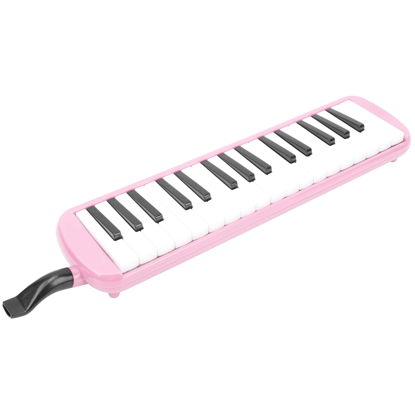 32 tasti di pianoforte Tubo Melodica Pianica Tubo flessibile lungo Melodica con borsa per il trasporto del cannello per bocchino(Rosa) strumento a fiato Strumenti Da Gioco