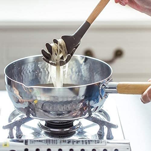 Zestaw przyborów kuchennych nieprzywierający zestaw przyborów kuchennych silikonowe przybory kuchenne gadżety drewniany uchwyt narzędzia kuchenne zestaw przyborów kuchennych szpatułka łka łopata łyżka dom