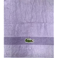 Lacoste Logo Bath Towel, 100% Cotton, 650 GSM, 30