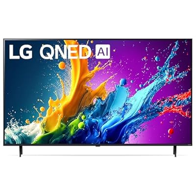 LG 50-Inch Class QNED80T Series LED Smart TV 4K Processor Flat Screen with Magic Remote AI-Powered with Alexa Built-in (50QNED80TUC, 2024)