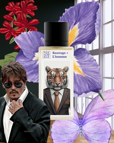 Image of TOXICMALE Sauvage + L?homme | Perfect Long lasting Men's perfume for Office | perfumes for men | Gift for him | TMA17 | 50 ml perfume | TM Perfume House