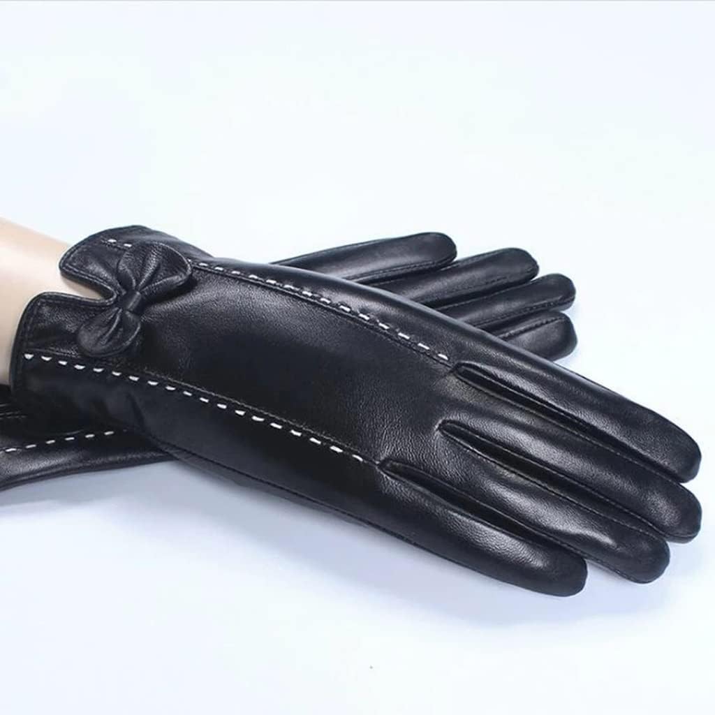 Guantes de Invierno Gruesos de Terciopelo para Mujer, cálidos, con Pantalla táctil, Cortos, con