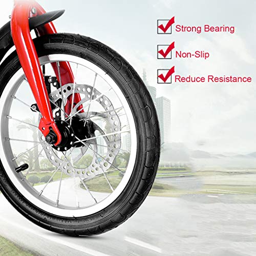 Mini Faltrad Rennrad Erwachsene Männlich Studentin Fahrrad City Bike Leichtes Fahrrad Herren (Größe: 14 Zoll / 16 Zoll / 20 Zoll) – Bild 7