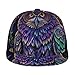 Fashionable Baseball Cap Purple Owl Dad Hat for Men and Women, Relaxed Fit Breathable Moisture Wicking Sports Cap Headwear