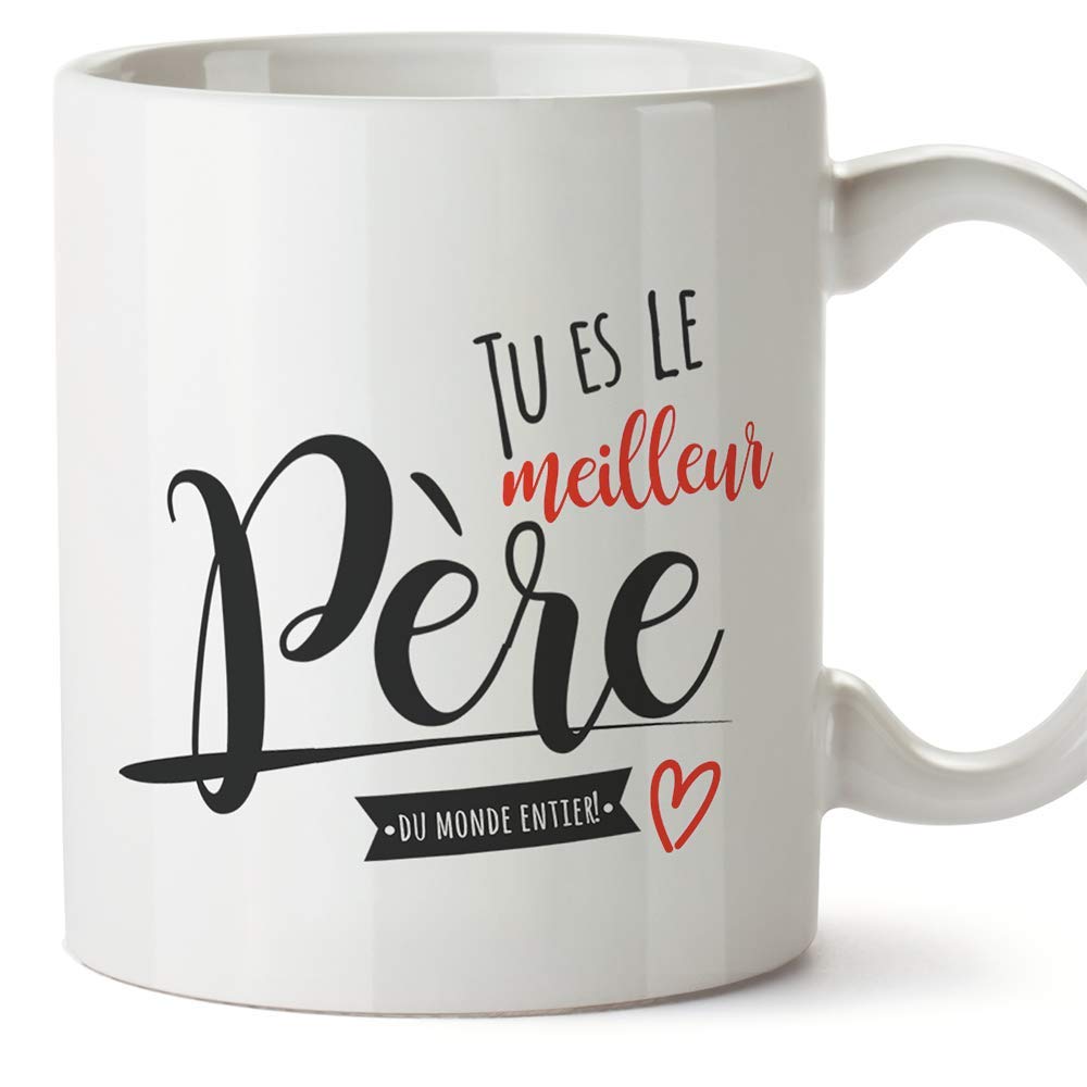 (Mug in French) Model 4 350 ml, 1 Unité (Lot de 1)