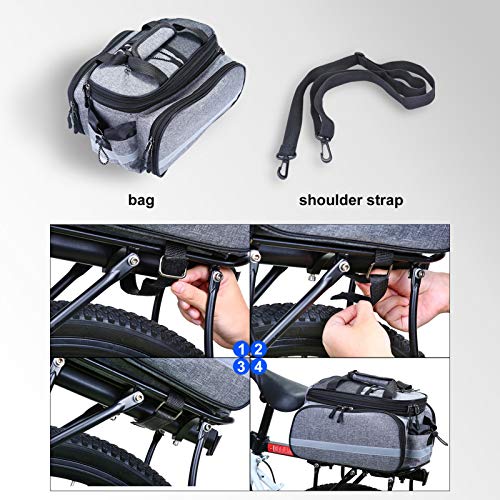 WILDKEN Borsa Posteriore Bici, Pannier Bike bag