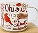 Starbucks Ohio Porcelain Mug Been There Series Across the Globe Collection, 14 Ounces