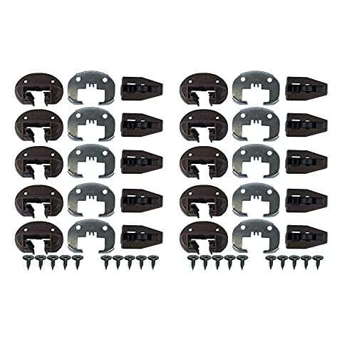 Kenlin Lot of 10 Sets of Improved Commercial Style Kenlin Rite-Trak II Model #168(Drawer Stop with Roller) Cover