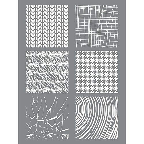 Stencil 11,4 x 15,3 cm for Polymer Clay - Material