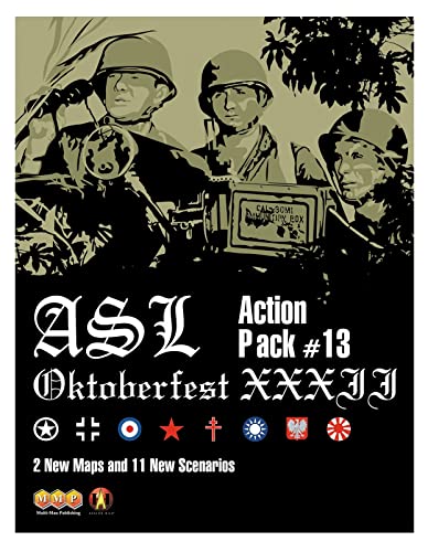 MMP: Action Pack #13, Oktoberfest XXX II, Scenario Kit for The ASL Advanced Squad Leader Game Series