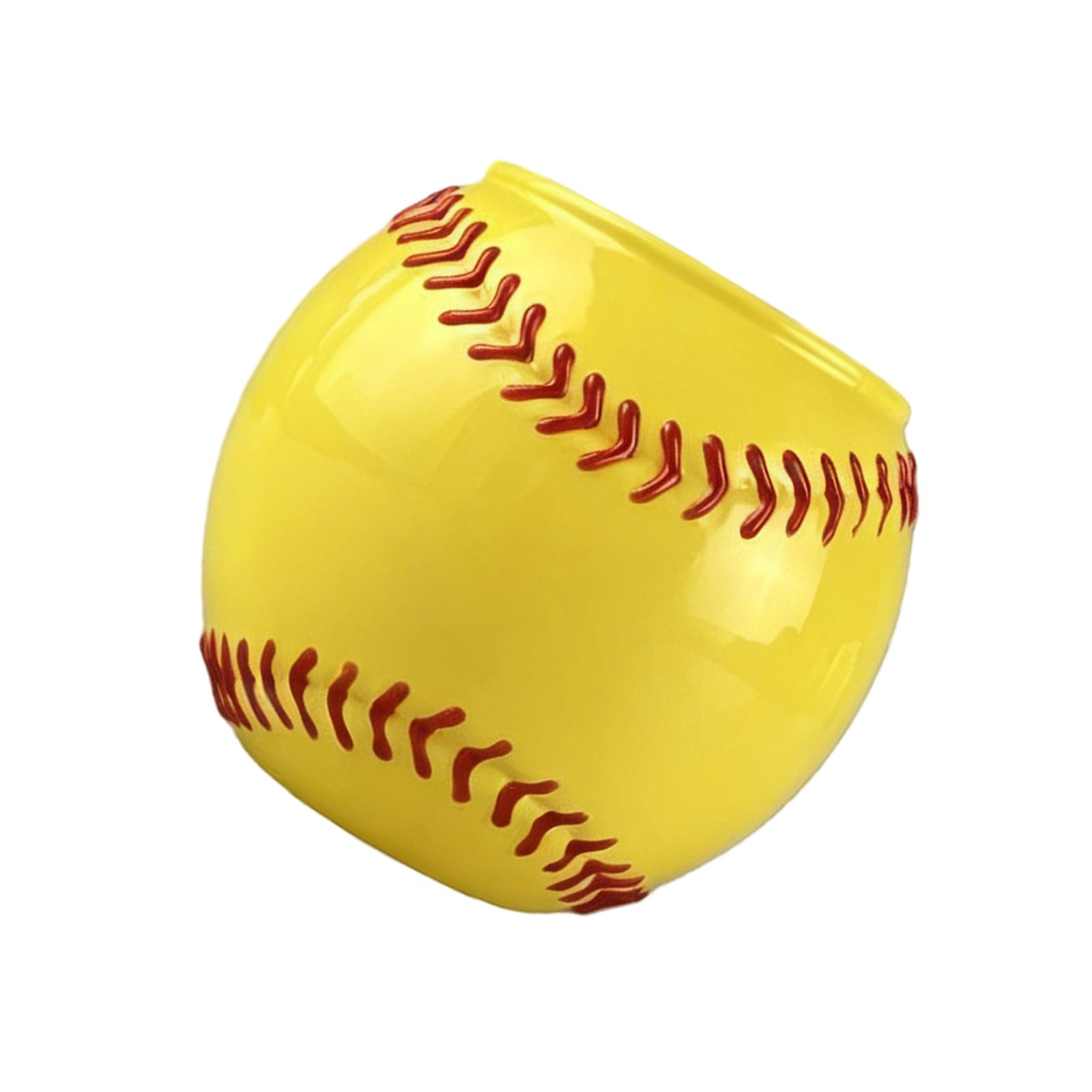 Xinsheinelry Artistic Handcrafted Baseball Whiskeys Decanter Sturdy Glass Contemporary Kitchen Club Accessory Unique Baseball Whiskeys Bottle