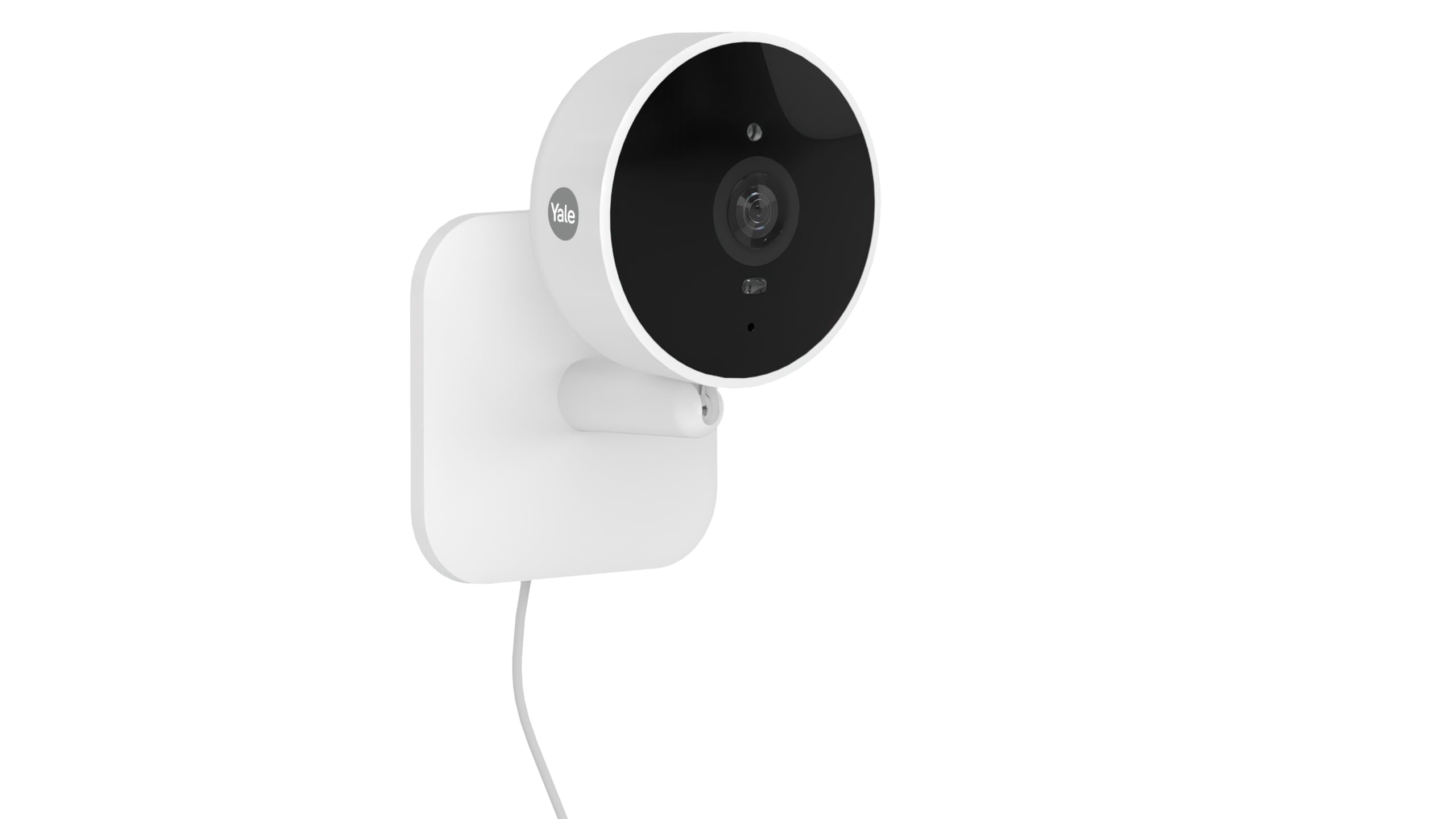 Yale - Caméra d'intérieur Intelligente - SV-IC-1A-W-UK - Full HD Live View & Audio bidirectionnel - Enregistrements de Mouvement - Zones et Planification Personnalisables - Vision Nocturne - Alertes