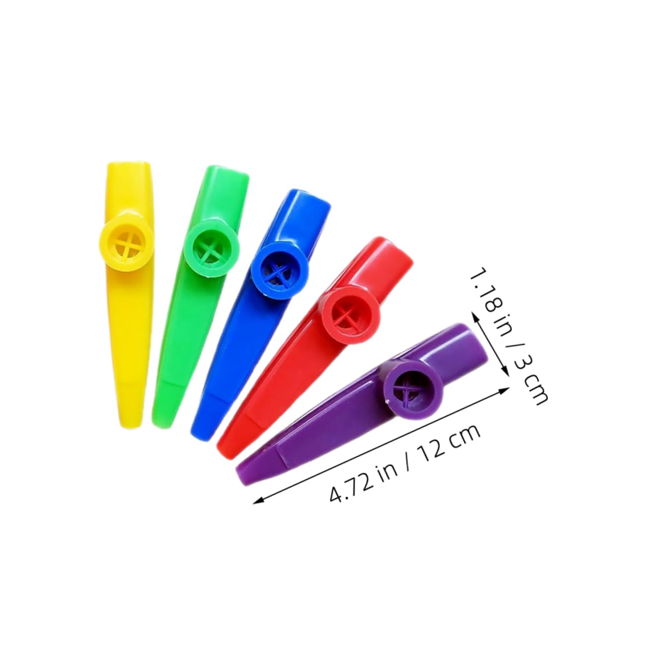 BESPORTBLE 1 Set Fun Kazoo for Kazoo Instruments for Beginners Durable Plastic for Orff Classroom Music Learning Supplies Great for Young Musicians