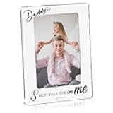Dad Gifts from Son Daughter, Daddy & Me Photo Frame Display Picture 4x6, Gifts for Dad Birthday Christmas Fathers Day
