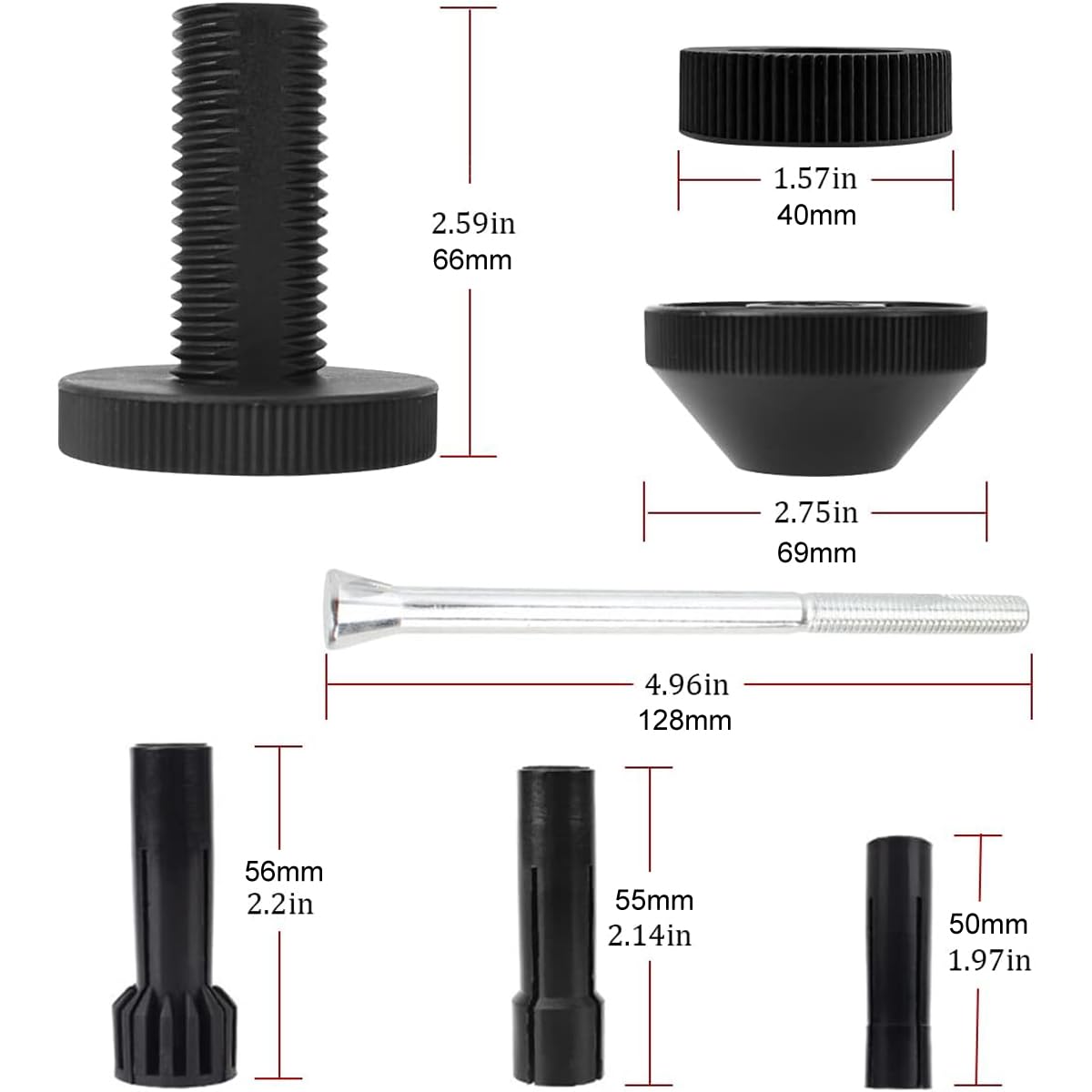 Greluma Frizione Allineamento Strumenti Kit per Auto, Correttore Universale Frizione-Foro