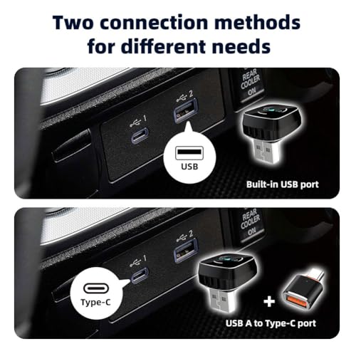 Adaptador CarPlay con cable a inalámbrico y Android Auto para coche 2
