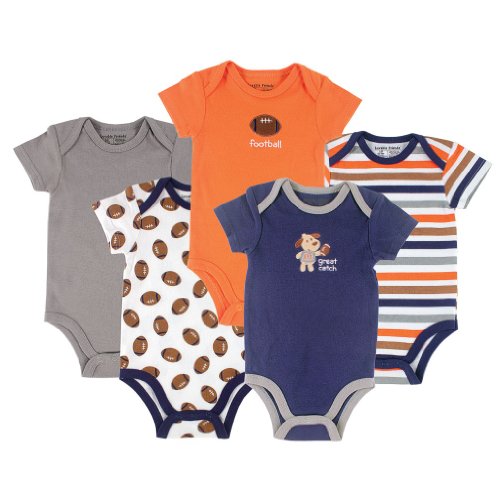 Image of Luvable Friends Unisex Baby Cotton Bodysuits