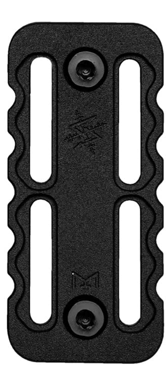 Seekins Precision Mounted Rail Attachment System, M-LOK, 8 in, 3.5 Slot, Black, 0010560097 - F