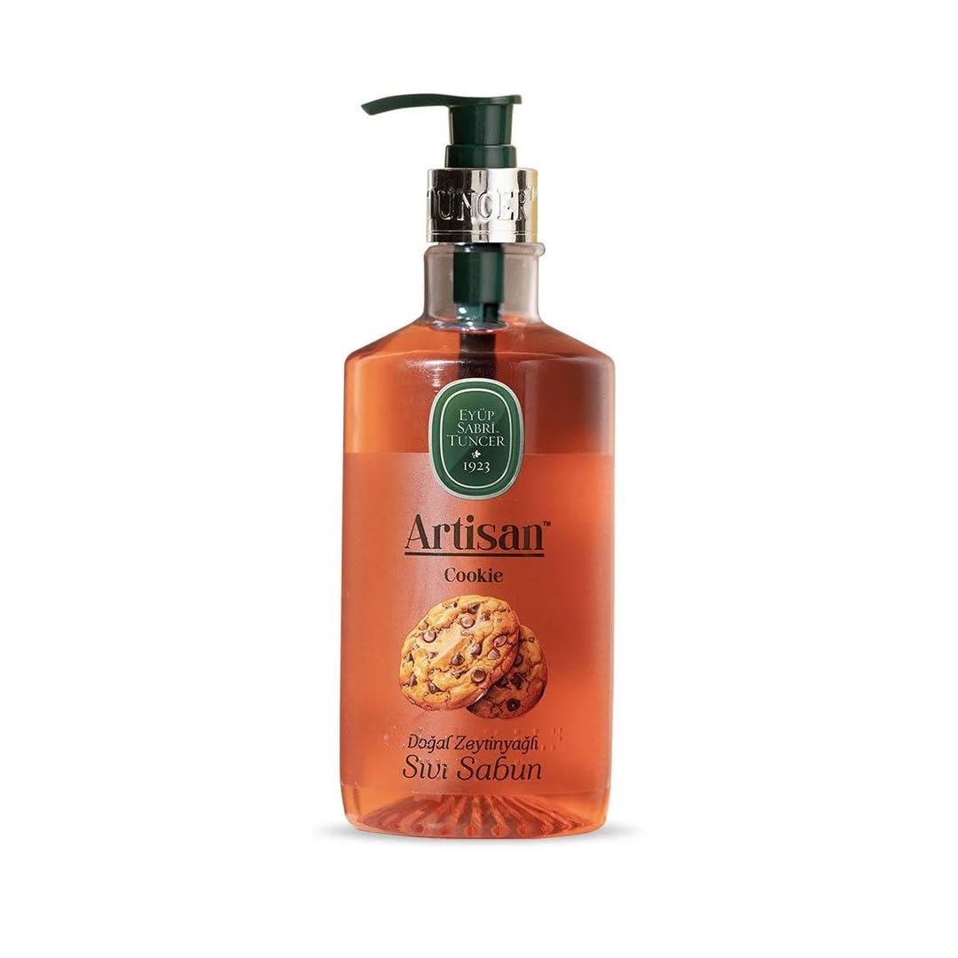 Eyüp Sabri Tuncer Artisan Doğal Zeytinyağlı Sıvı Sabun-Cookie 600 ml