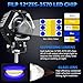 KXGTY LED pod spot lights for trucks Light Driving Spotlights White/Amber Fog Light with Mount Brackets Wire Harness Waterproof 70W Offroad Work Lights For Motorcycle J-eep Car Forklifts etc