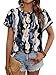 WIHOLL Womens Tops Summer Outfits 2026 Short Sleeve Shirts Fashion Trendy Spring Break Essential Dressy Casual Clothes Clothing Dye Tie S