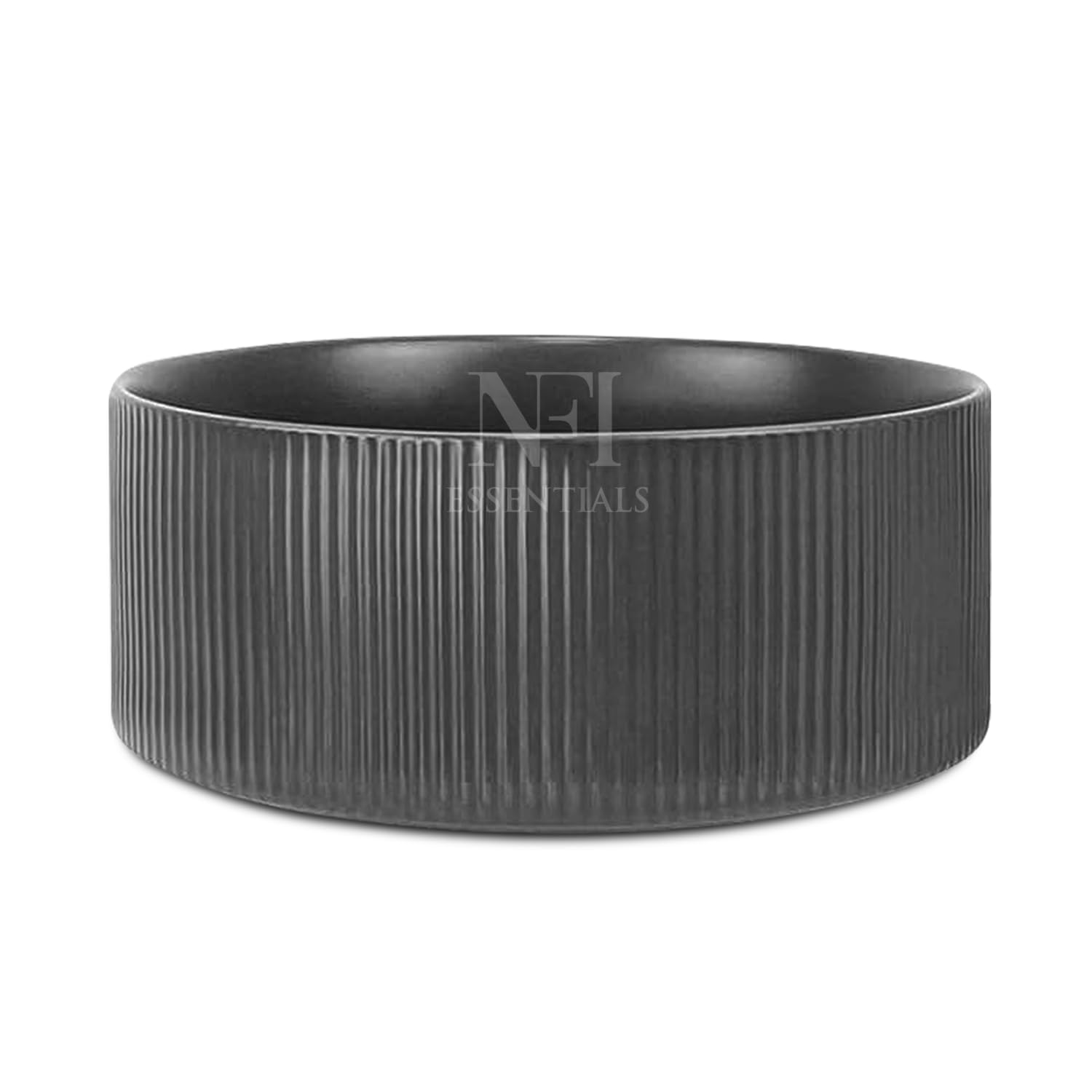 NFI essentials Frontier Ceramic Bowls Perfect for Snack, Side Dishes, Salads Or Desserts Beige Rib-Textured Multipurpose Uses Microwave & Oven Safe Ideal for Gifting & Daily Use — Amazon image 13