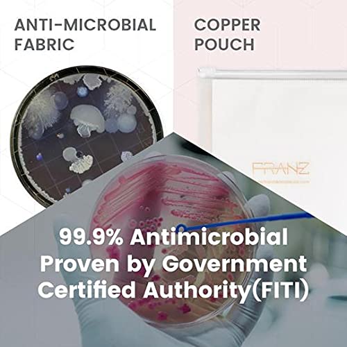 FRANZ Cooling Mask Liner | Prevent Maskne | Cool, Clean, and Dry | Set of 3 | Reusable Mask Liner for Face Protection Against Irritation, Keep Cool & Clean