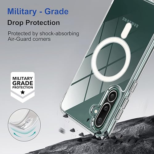 Image of amazon basics Back Case Cover for Samsung Galaxy M56 5G | Scratch-Resistant Back Cover | Clear