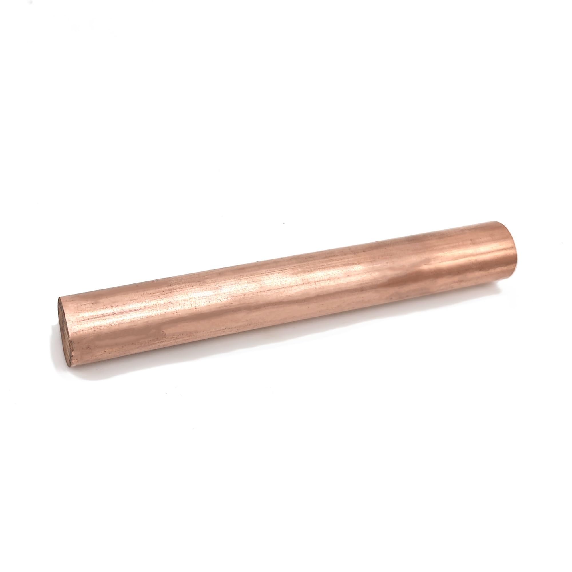 Varilla redonda de cobre puro, barra T2 de 250 mm, fresado, soldadura, metalurgia, diámetro 32 mm, 20 mm, 22 mm, 28 mm, 25 mm, 30 mm, 12 mm, 14 mm, 18 mm, 15 mm, 16 mm, elaboración sólida(25mm)