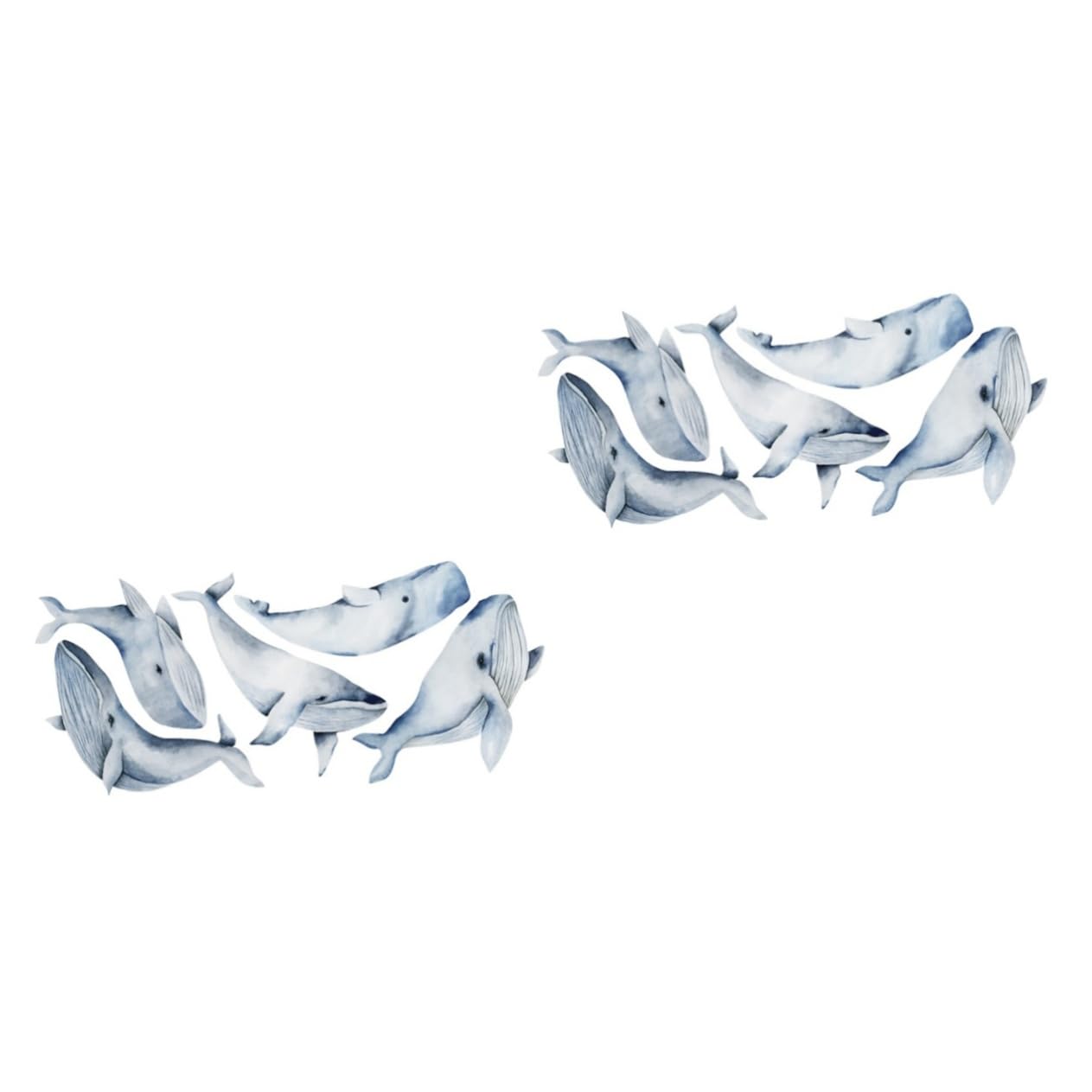 Pegatinas de ballena para refrigerador que decoran tu cocina u oficina moderna