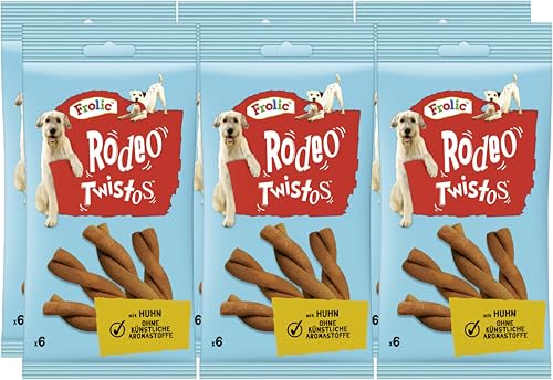 FROLIC™ Rodeo™ TWISTOS™ Beutel Huhn 6 x 6 Stück