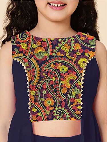 Image of A.T.U.N. (ALL THINGS UBER NICE) Girls Sharara Set