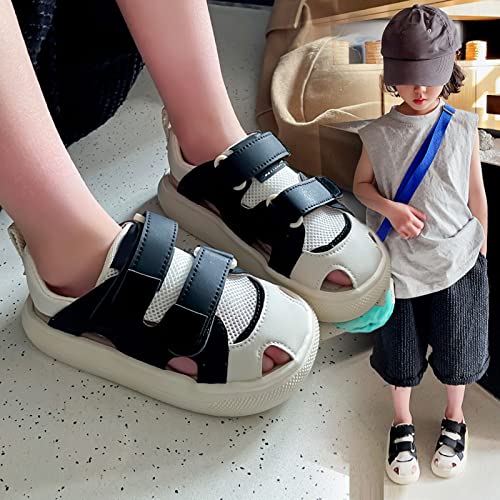 Summer New Soft Bottom Hollow Mesh Non Slip Kids Fashion Casual Sports Beach Kids Flip Flops with Back Strap Girls4