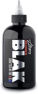 Allegory Tattoo Ink – Blak, Premium Black Tattoo Ink, Perfect for Lining and Shading, Smooth, Consistent Pigment, Vegan Friendly Tattoo Color, Organic Ink, Crafted in The USA