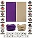 Headwear Head Wrap Sport Headband Sweatband 220 Patterns 12 in 1 Magic Scarf 12PCS & 6PCS 12 in 1 by VANCROWN (6PCS.Solid Color)