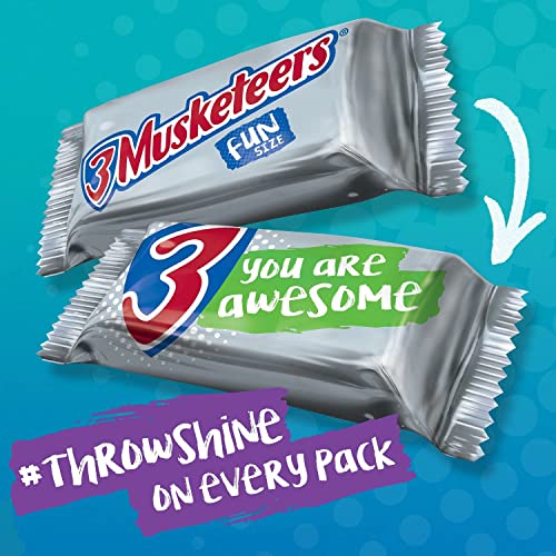 3 Musketeers Fun Size Milk Chocolate Candy Bars - 5 Pounds (Pack of 1) - Thumbnail 4