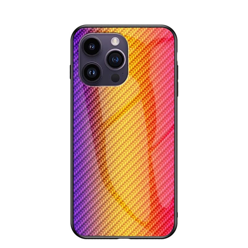 Jiajihua Funda Compatible con Nubia Z18 NX606J Funda para teléfono【Panel de PC + Cristal Templado + Silicona TPU】 3 en 1 a Prueba de Golpes Glod