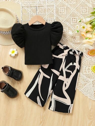 Image of Tagas Girls TOP AND PANT|COORDINATED OUTFIT FOR GIRL| DRESS FOR(GIRLS)| TOP WITH PALAZZOS FOR GIRL'S|(GTP)