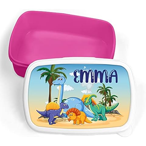 Print Maniacs Personalised Dinosaur Lunch Box Cover