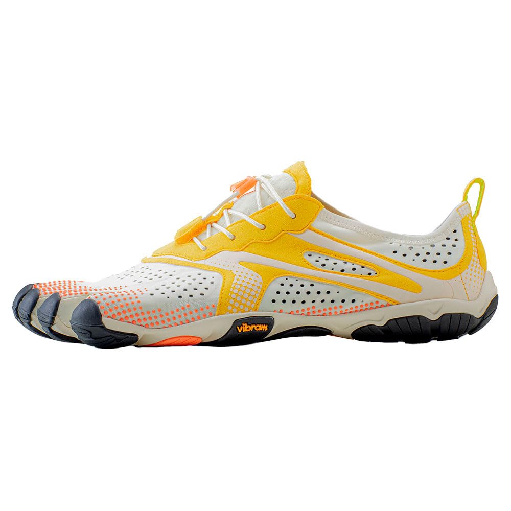 Amazon | [Vibram FiveFingers] 25M7002 - V-Run - IVORY/YELLOW