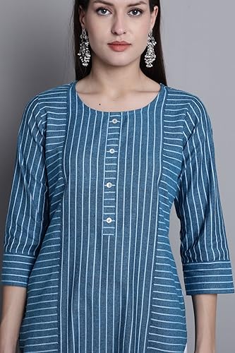 Image of Merira Women's Cotton Solid Regular Dress Shirt