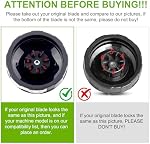 24oz Nutri Ninja Auto IQ Series Blender Cup Replacement - 7 Fins Blade Base & 2 Unbreakable Lids, Compatible with Ninja Auto iQ BL480-30, BL481-30, BL482-30, BL482QPR-30, BL482QPK-30, BL482QPL
