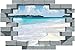 Produktbild 3D Gebrochene Ziegel Wandaufkleber Bahamas Island Paradise Sea Poster Wandtattoo Selbstklebende Pvc Wasserdicht Für Wohnzimmer Schlafzimmer Dekoration 60X90Cm