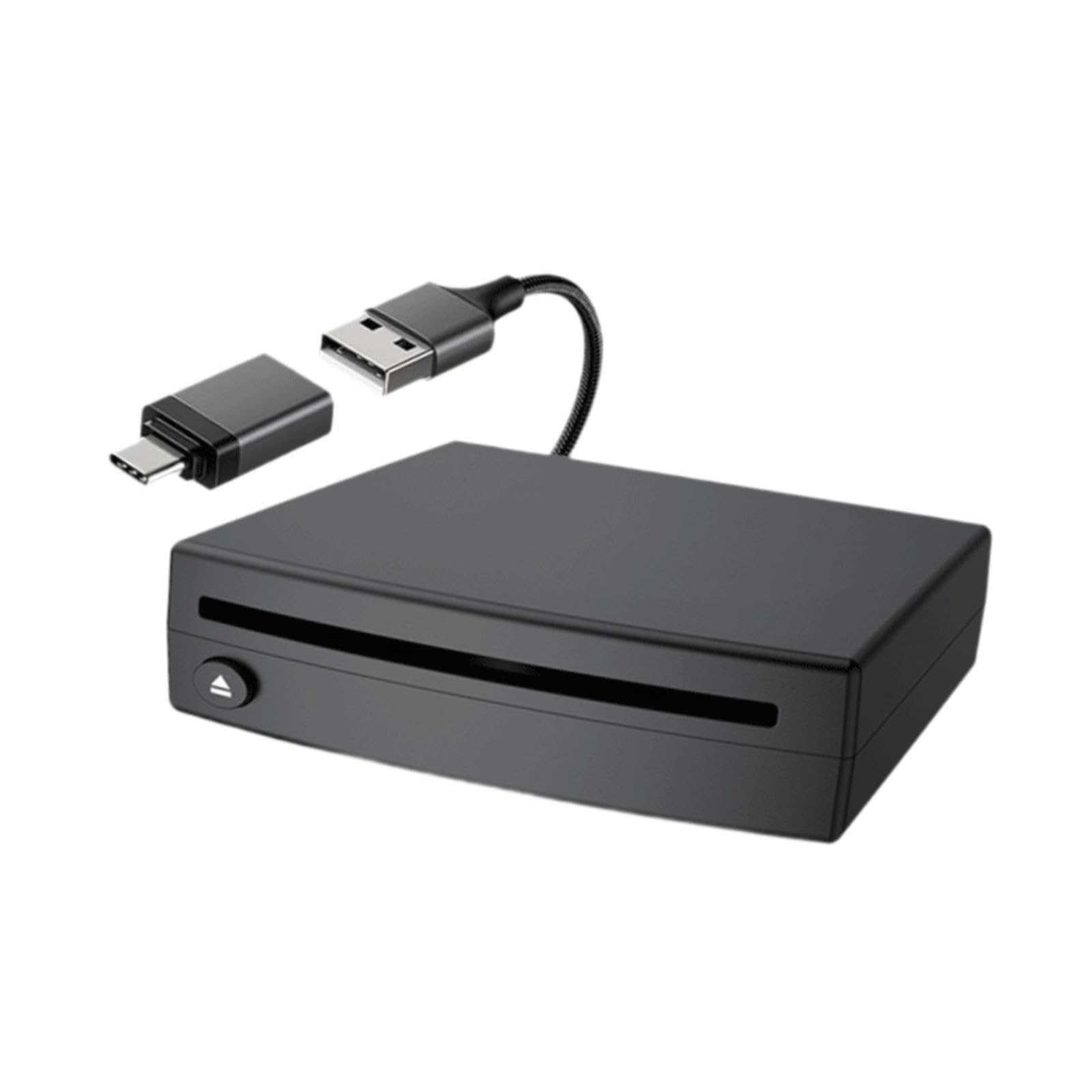 Reproductores de CD de DVD de vehículos USB Black MultipURSONE Universal Fácil de instalar accesorio profesional Portable Portable