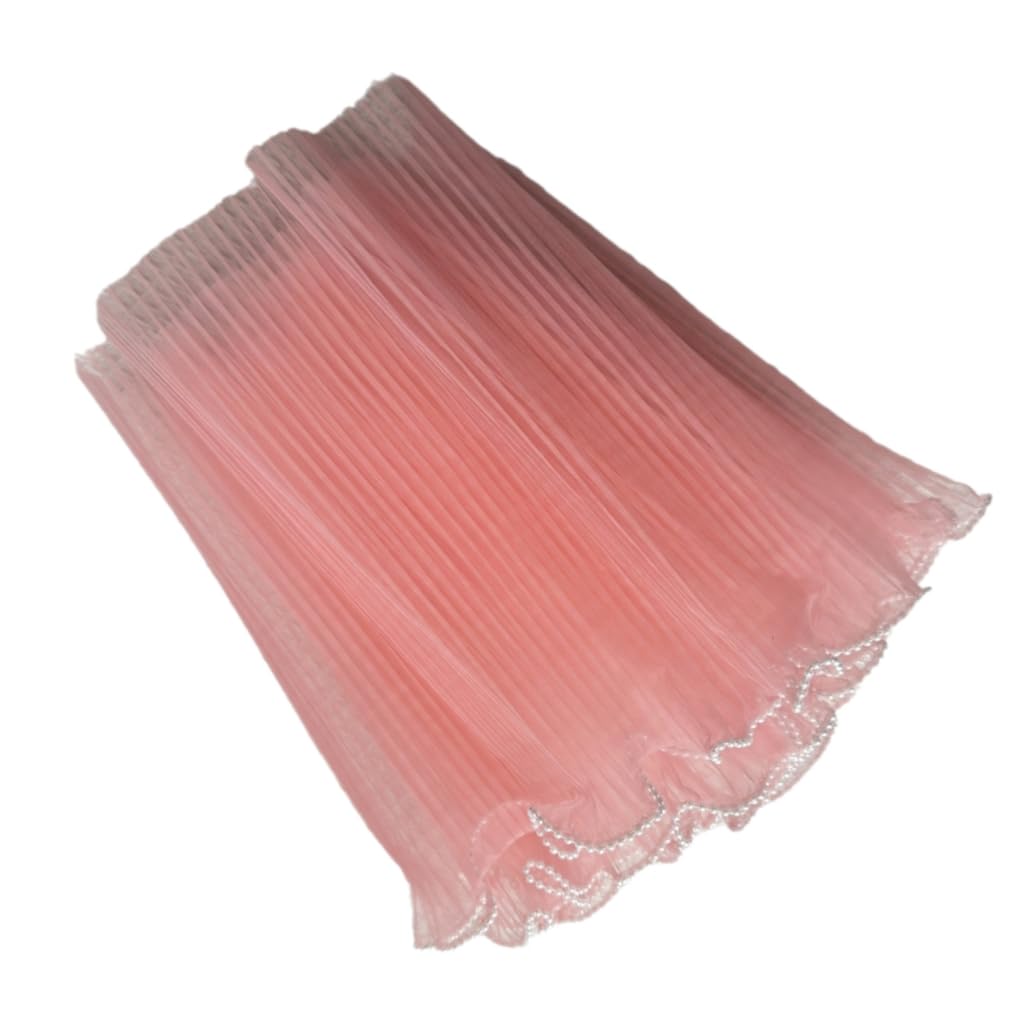 GMBYLBY Elegant White Flowers Wrap Net Waterproofed Bouquets Wrapping Paper With Pearls Edges For And Gifts