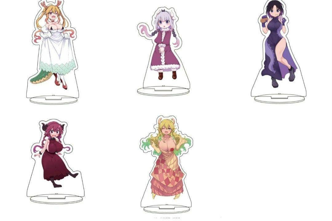 Amazon.co.jp: 小林さんちのメイドラゴン TSUTAYA パーティー アクリル 