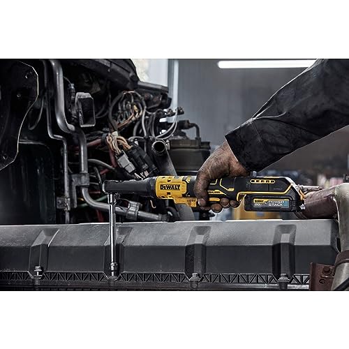 Image of DEWALT 20V MAX XR Cordless Ratchet Set, 3 /8 inch and 1 /2 inch Sealed Head Ratchet, Battery and Charger Included (DCF510GE1)