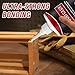 Wood Glue 35 OZ, Professional Wood Glue for Furniture Heavy Duty, Clear Woodglue for Woodworking, Furniture Repair and Crafts DIY Projects