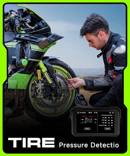 Image of Motorcycle CarPlay Screen 5 inch Portable Wireless Carplay Android Auto for Motorbike Waterproof Touchscreen, Supports GPS Navigation, Bluetooth, IP68 Waterproof for Motorbike